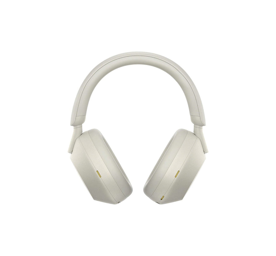 Lightweight and Portable White Wireless headphone (Non Branded)